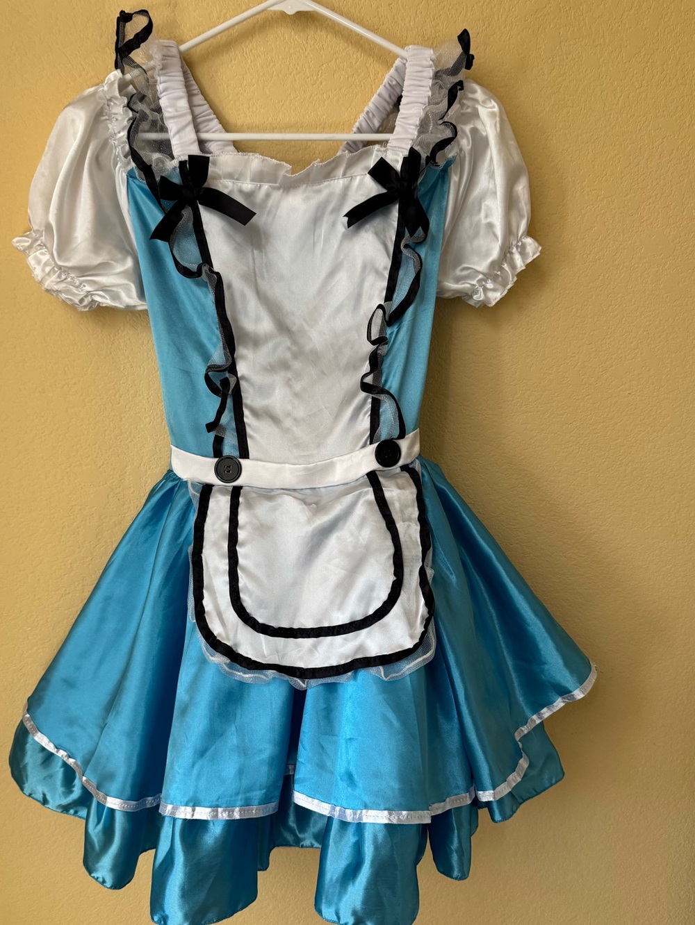 Alice in Wonderland Alice Costume Dress Size Medium 8/10